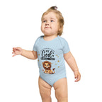 My God Baby Bodysuit - Trust in Him - Cute Lion Designed Onesies