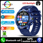 Smart Watch HD AMLOED Screen Bluetooth Calling Sports Watch