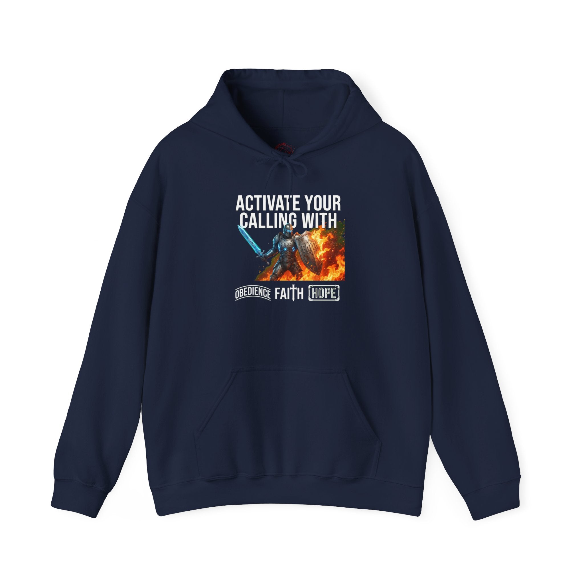 Faith & Hope Hoodie | Obedience, Faith, Hope Christian Pullover | ST. VON'S FLAIR