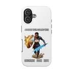 Spiritual Warrior Tough Phone Case | Faith-Inspired Christian iPhone Case | Lion of Judah Armor of God Design | Protective iPhone 17 Case