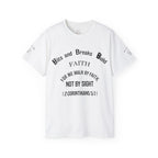 Faith Bits and Breaks Build Comfort T-Shirt Unisex Ultra Cotton Tee Light Weight Curved Collar