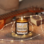 God Still Strengthens | Inspirational Soy Candle | Amber Jar | ST. VON'S FLAIR