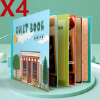 Quiet Books Children's Educational Toys Repeatedly Pasted Books to Read