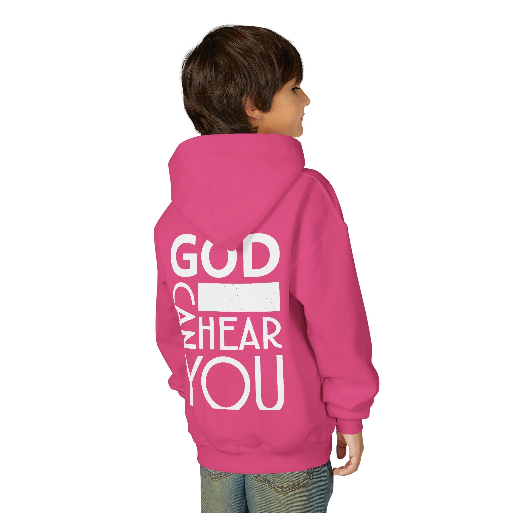 God Can Youth Hoodie Christian Sweatshirt Unisex Children Clothing