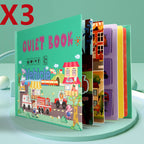 Quiet Books Children's Educational Toys Repeatedly Pasted Books to Read