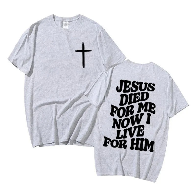 Men's Aesthetic Christian T Shirt Jesus Bible Verse Strength