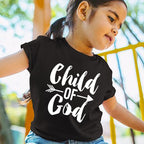 Kids' Child of God T-Shirt Faith Shirt Christian Short Sleeve