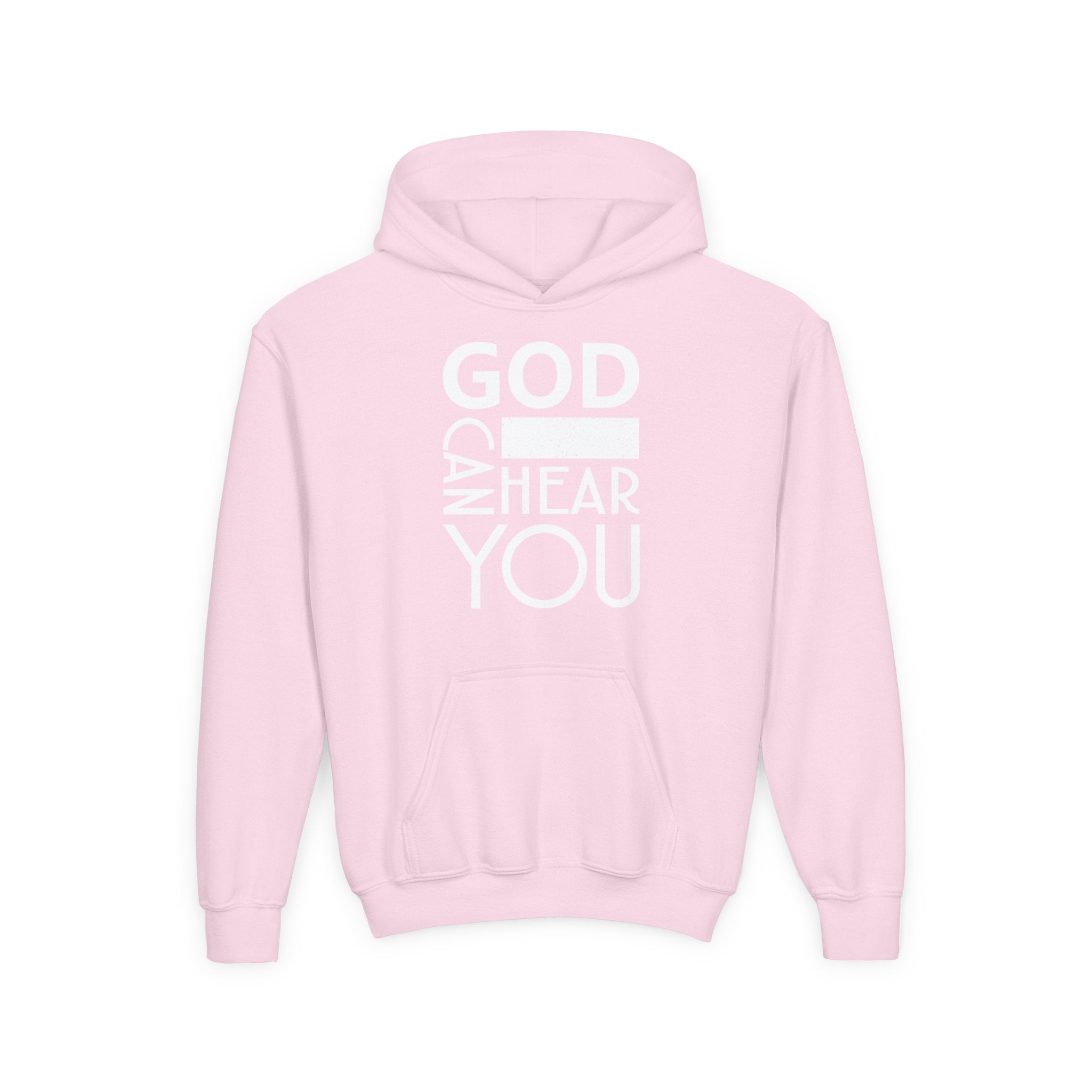 God Can Youth Hoodie Christian Sweatshirt Unisex Children Clothing