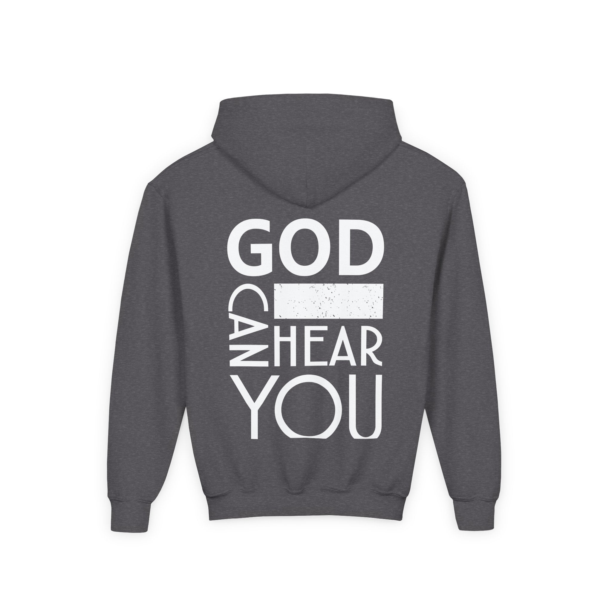 God Can Youth Hoodie Christian Sweatshirt Unisex Children Clothing