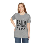 Faith over Fear Unisex Jersey Short Sleeve Tee