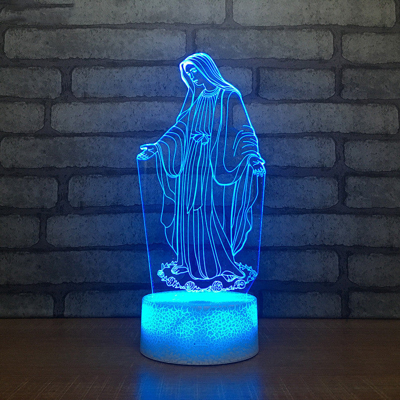 Spot 3D Night Light Christian Series - Faith-Inspired LED Lamp | ST. VON'S FLAIR