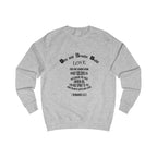 Spiritual Devotion Romans 5:5 Love Men's Sweatshirt Long Sleeves