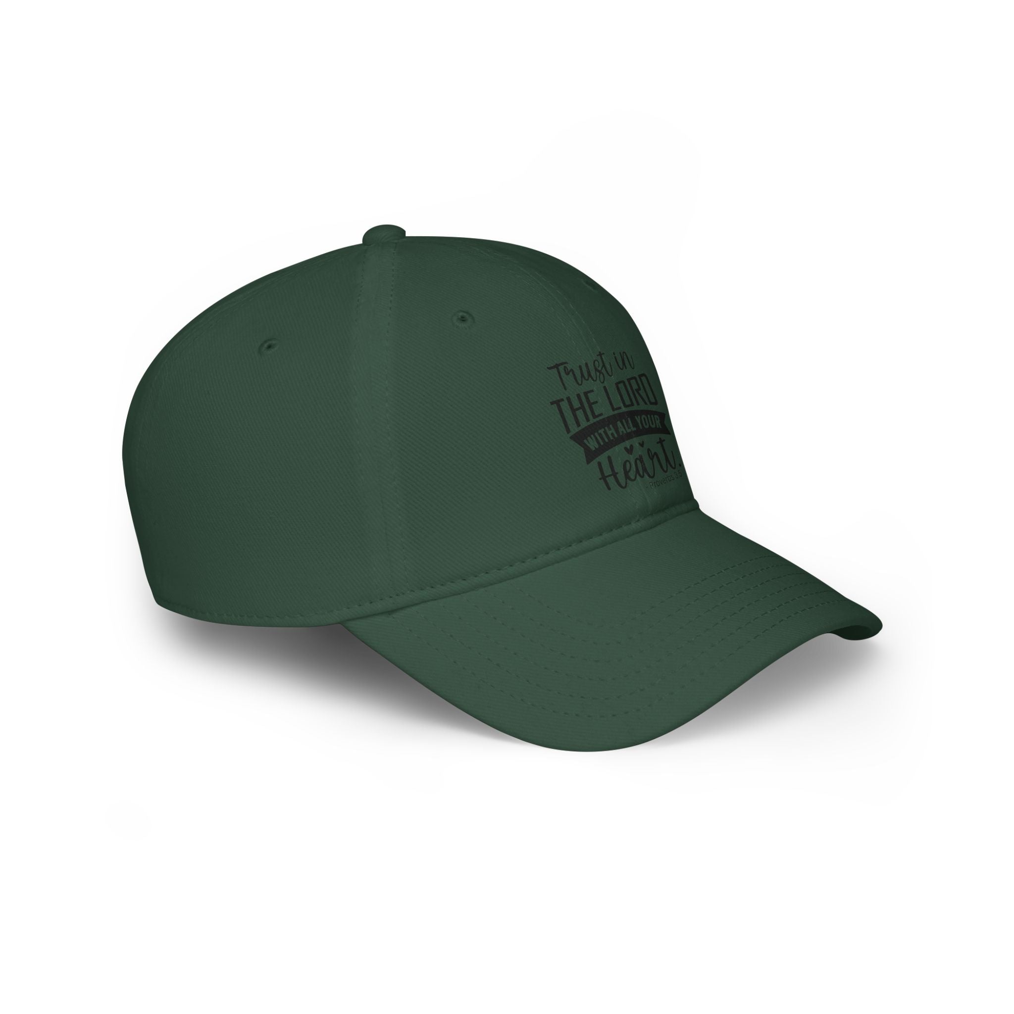 Christian Hat Trust in the Lord  Proverbs 3 Low Profile Baseball Cap
