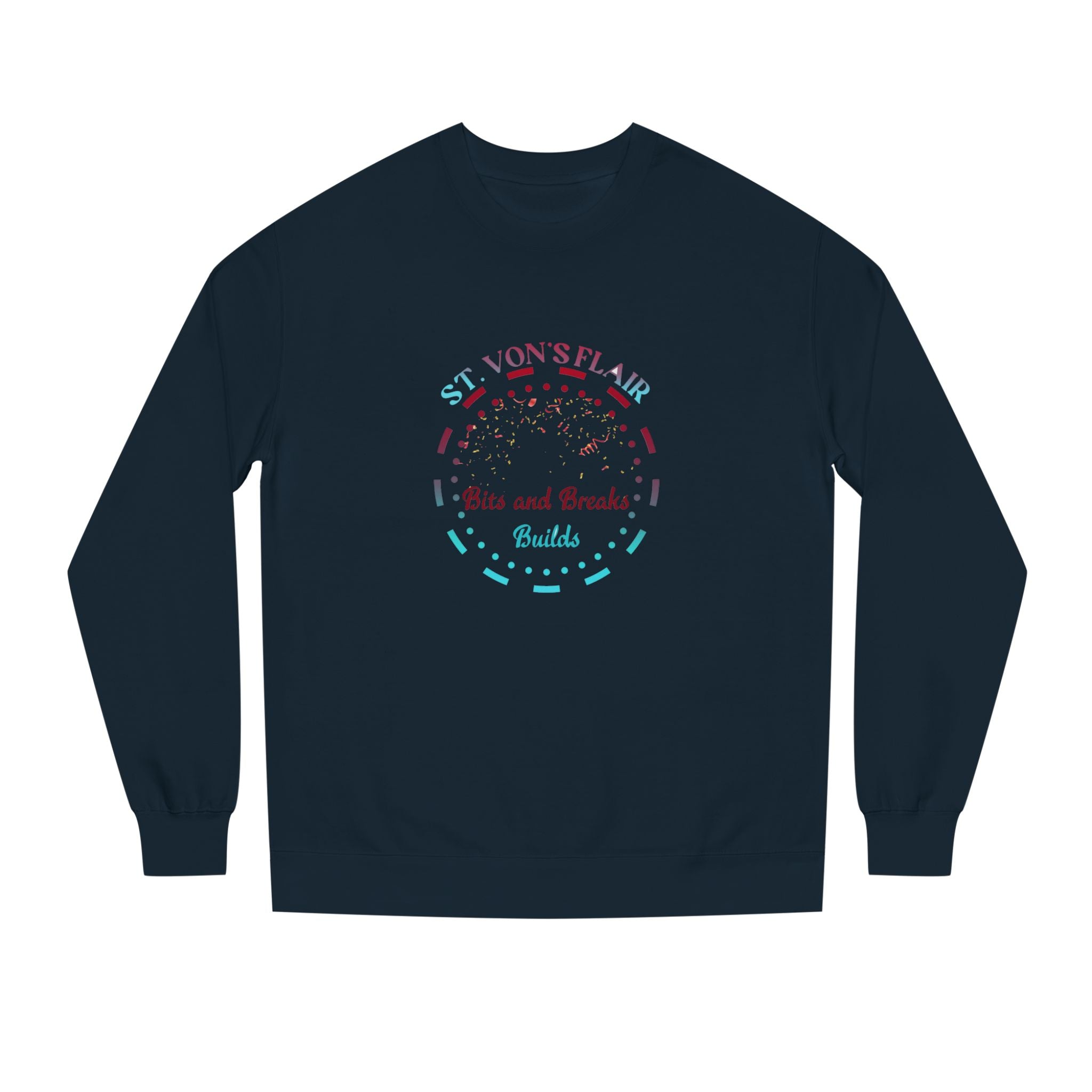 Unisex Crew Neck Sweatshirt Longsleeve Fit-Wrist