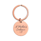 Stainless Steel Round Keychain | Custom Engraving
