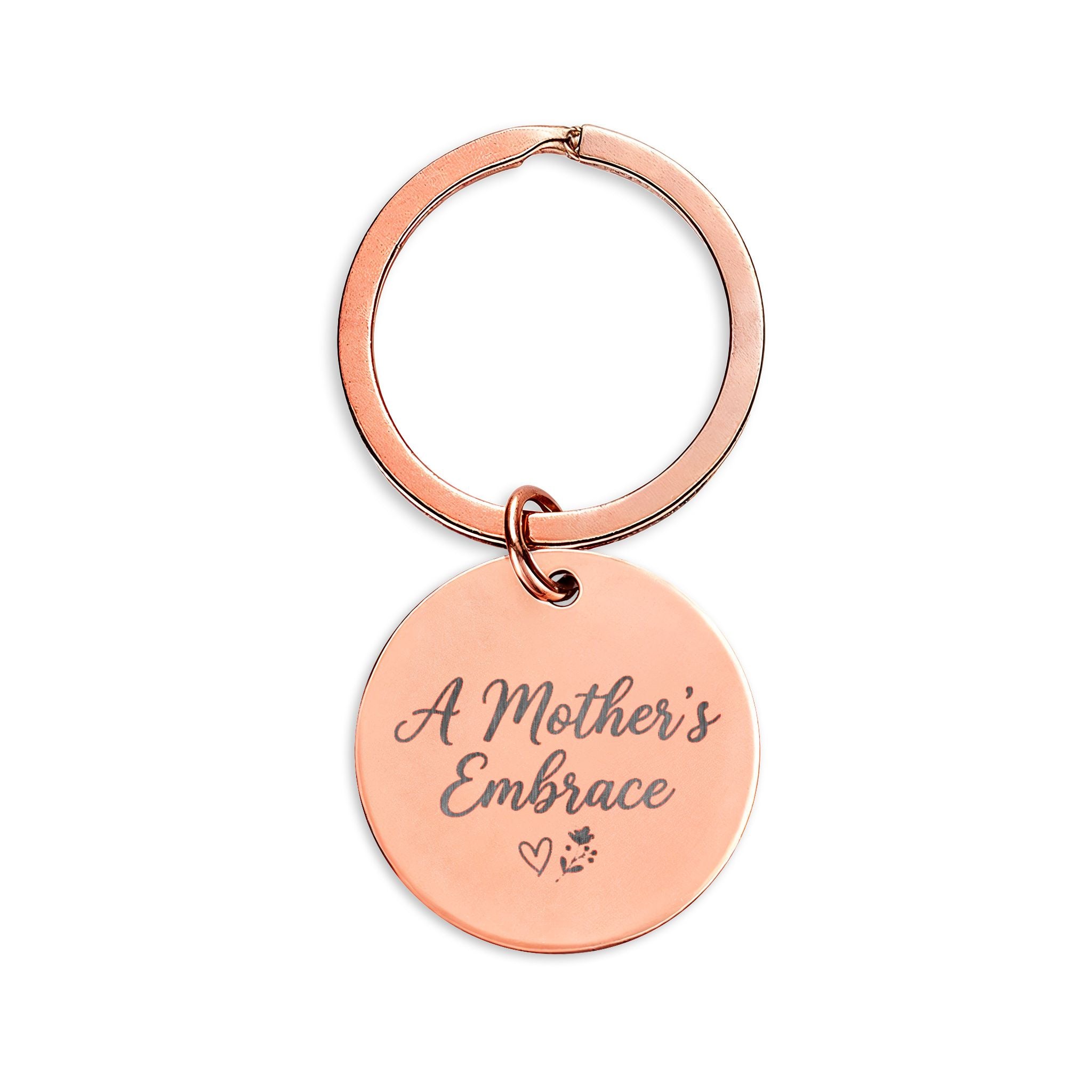 Stainless Steel Round Keychain | Custom Engraving