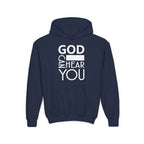 God Can Youth Hoodie Christian Sweatshirt Unisex Children Clothing