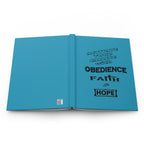 Hardcover Journal — "Activate Your Calling" Inspirational Faith Notebook (Obedience, Faith & Hope)