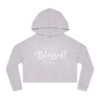 Blessed Cropped Hoodie | Women's Faith-Inspired Pullover | ST. VON'S FLAIR
