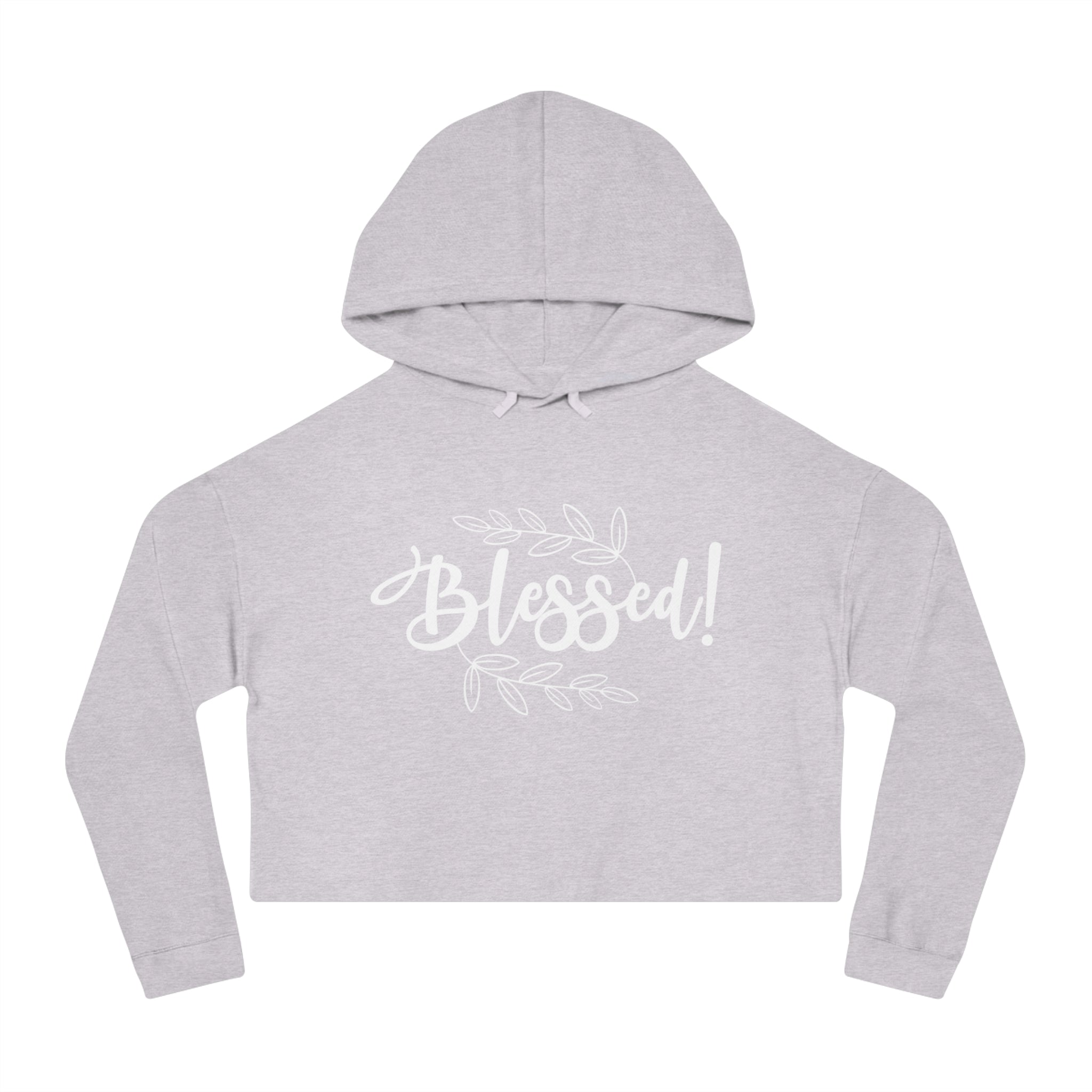 Blessed Cropped Hoodie | Women's Faith-Inspired Pullover | ST. VON'S FLAIR