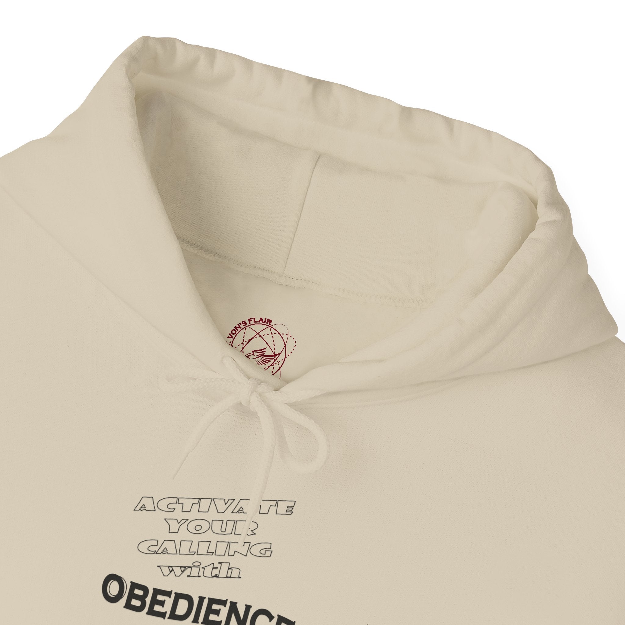 Activate Obedience, Faith, Hope Hoodie —  Inspirational Pullover