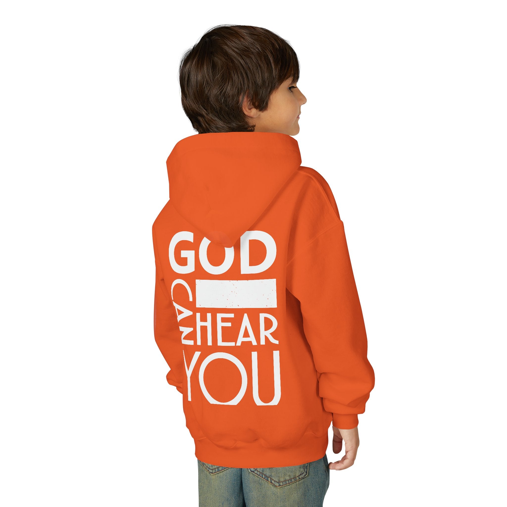 God Can Youth Hoodie Christian Sweatshirt Unisex Children Clothing