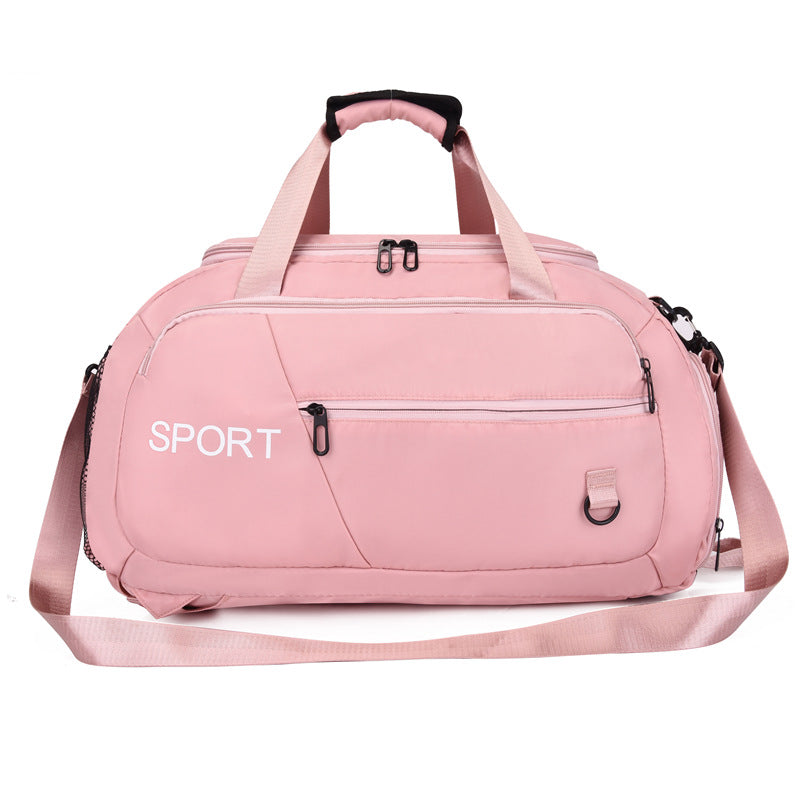 Luggage Bag Oxford Gym Bag with Shoe Compartment - Waterproof Handbag Travel Duffel Bag | ST. VON'S FLAIR