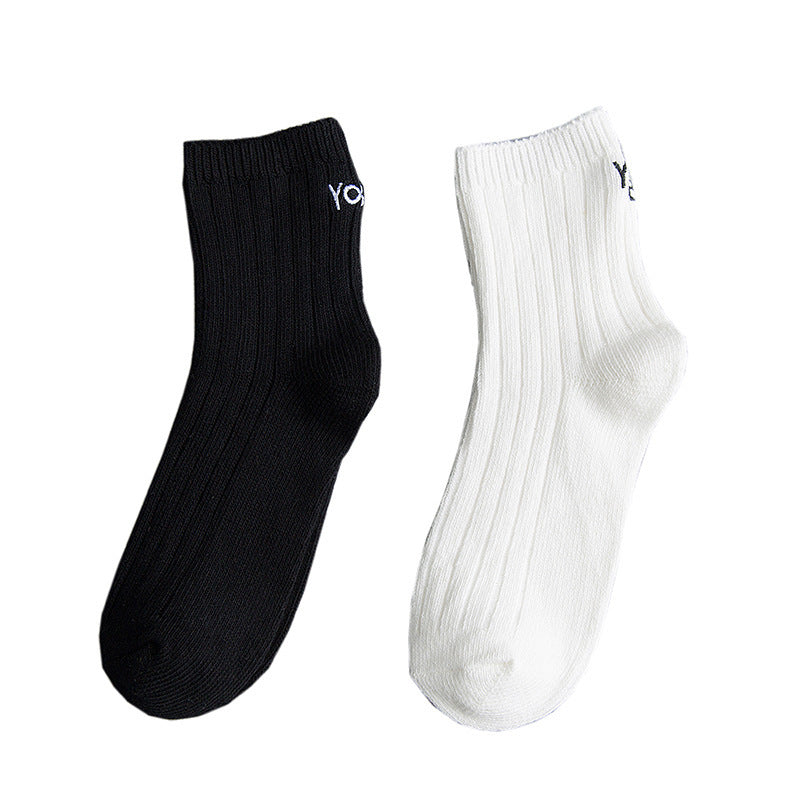 Bless You Women's socks with embroidery letters