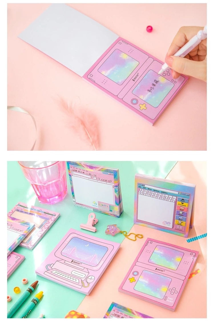 Computer Shaped Notebook Paper Memo