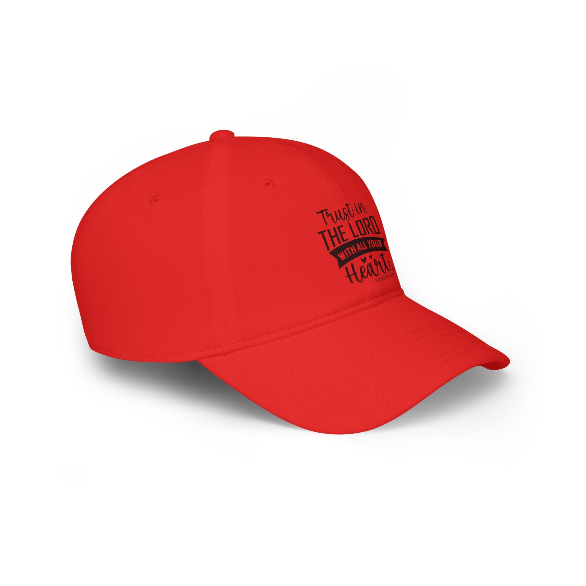 Christian Hat Trust in the Lord  Proverbs 3 Low Profile Baseball Cap