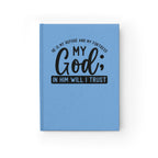 Christian Journal - Ruled Line Bible Lesson Composition 'In Him I Will Trust' 5x9