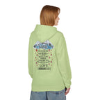 Romans 5:5 Raindrops of Love Hoodie | Christian Scripture Sweatshirt | ST. VON'S FLAIR