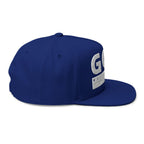 God Never Fails Embroidered Snapback Hat | Joshua 21:45 Faith Flat Bill Cap | ST. VON'S FLAIR
