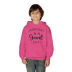 Youth Good Day Casual Hoodie | Faith-Inspired Kids Sweatshirt | ST. VON'S FLAIR