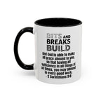 2 Corinthians 9:8 Accent Coffee Mug | Faith Two-Tone Ceramic Mug | ST. VON'S FLAIR