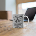 No Revenge | Leviticus 19:18 Encouragement 11oz Ceramic Mug | ST. VON'S FLAIR