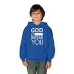 God Can Youth Hoodie Christian Sweatshirt Unisex Children Clothing