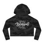 Blessed Cropped Hoodie | Women's Faith-Inspired Pullover | ST. VON'S FLAIR