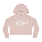Blessed Cropped Hoodie | Women's Faith-Inspired Pullover | ST. VON'S FLAIR