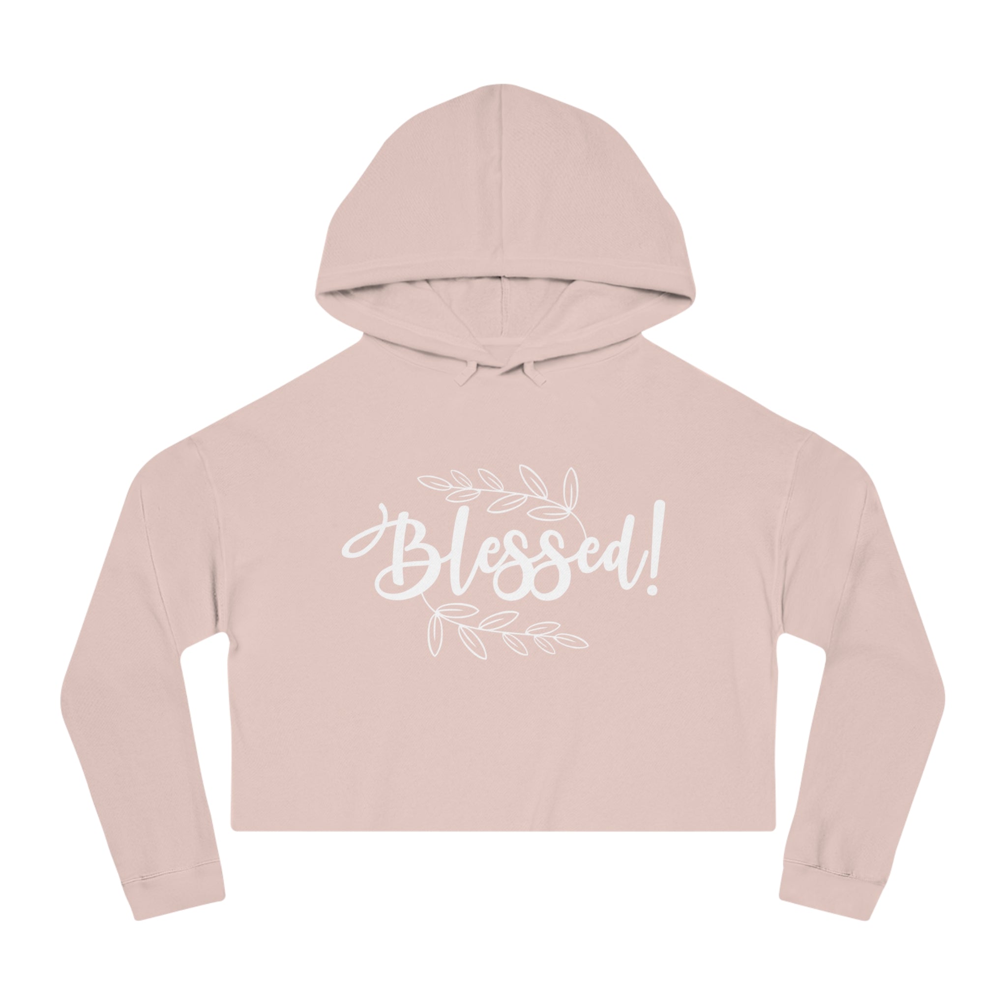 Blessed Cropped Hoodie | Women's Faith-Inspired Pullover | ST. VON'S FLAIR