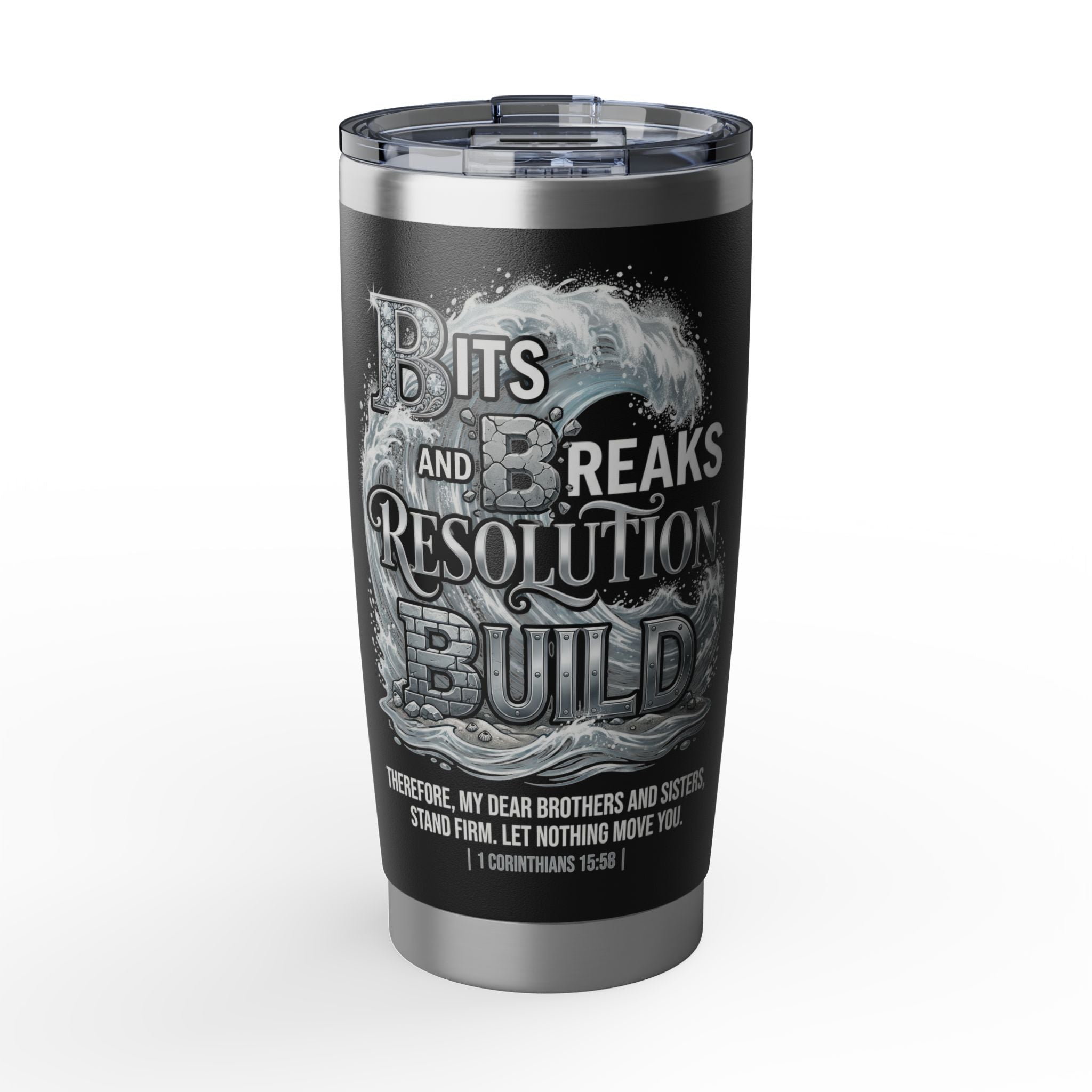 Bits & Resolution Build | Vagabond 20oz Travel Tumbler | ST. VON'S FLAIR