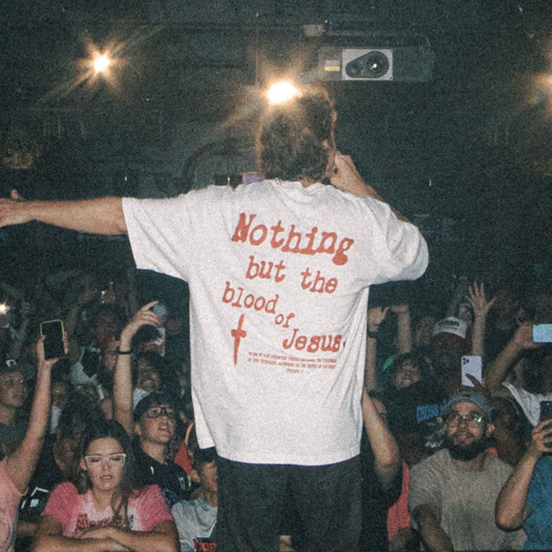 Ephesian Wash Away Pull Over Nothing but Blood of Jesus T-shirt Unisex