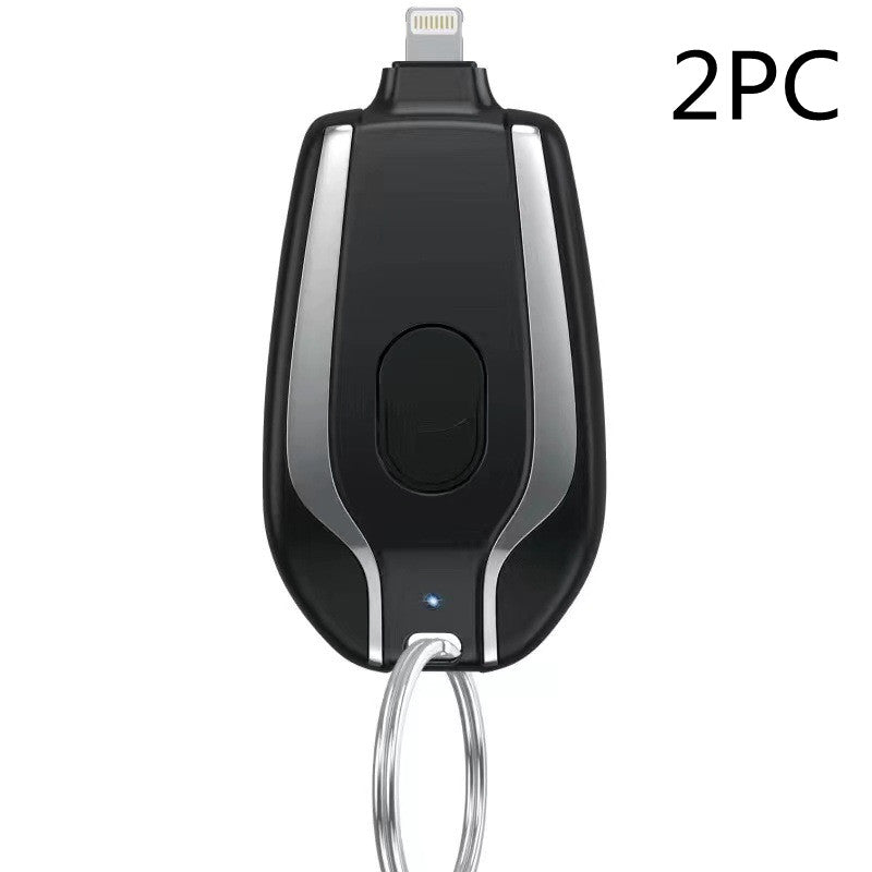 Portable Keyring Power Bank 1500mAh Wireless Emergency Telescopic Charger | ST VON'S FLAIR