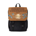 Black Bronze Unisex Shoulder Backpack | Faith-Forward Travel Bag | ST. VON'S FLAIR