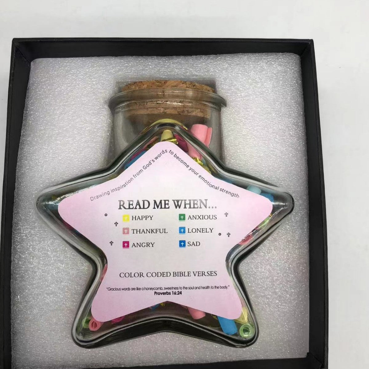 Bible Scripture In Jar Devout Christian Gift Prayer