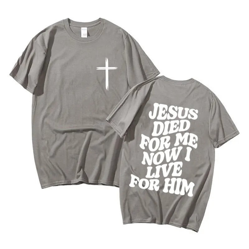 Men's Aesthetic Christian T Shirt Jesus Bible Verse Strength