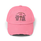 Motivational Hat 1 Corinthians -Inspired Love Cap with Inspirational Romans