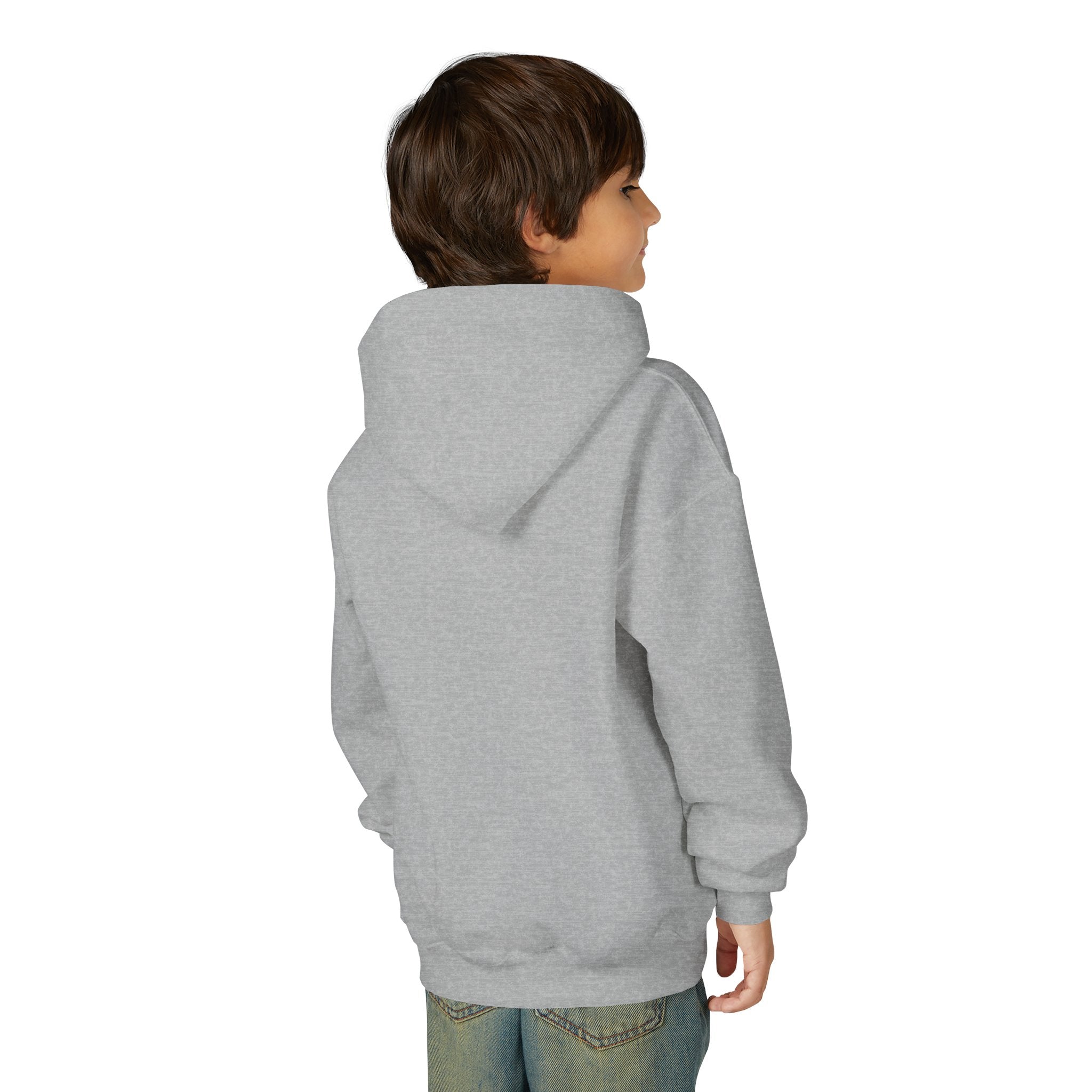 Youth Faith Over Fear Hoodie Kangaroo Pouch Active Wear