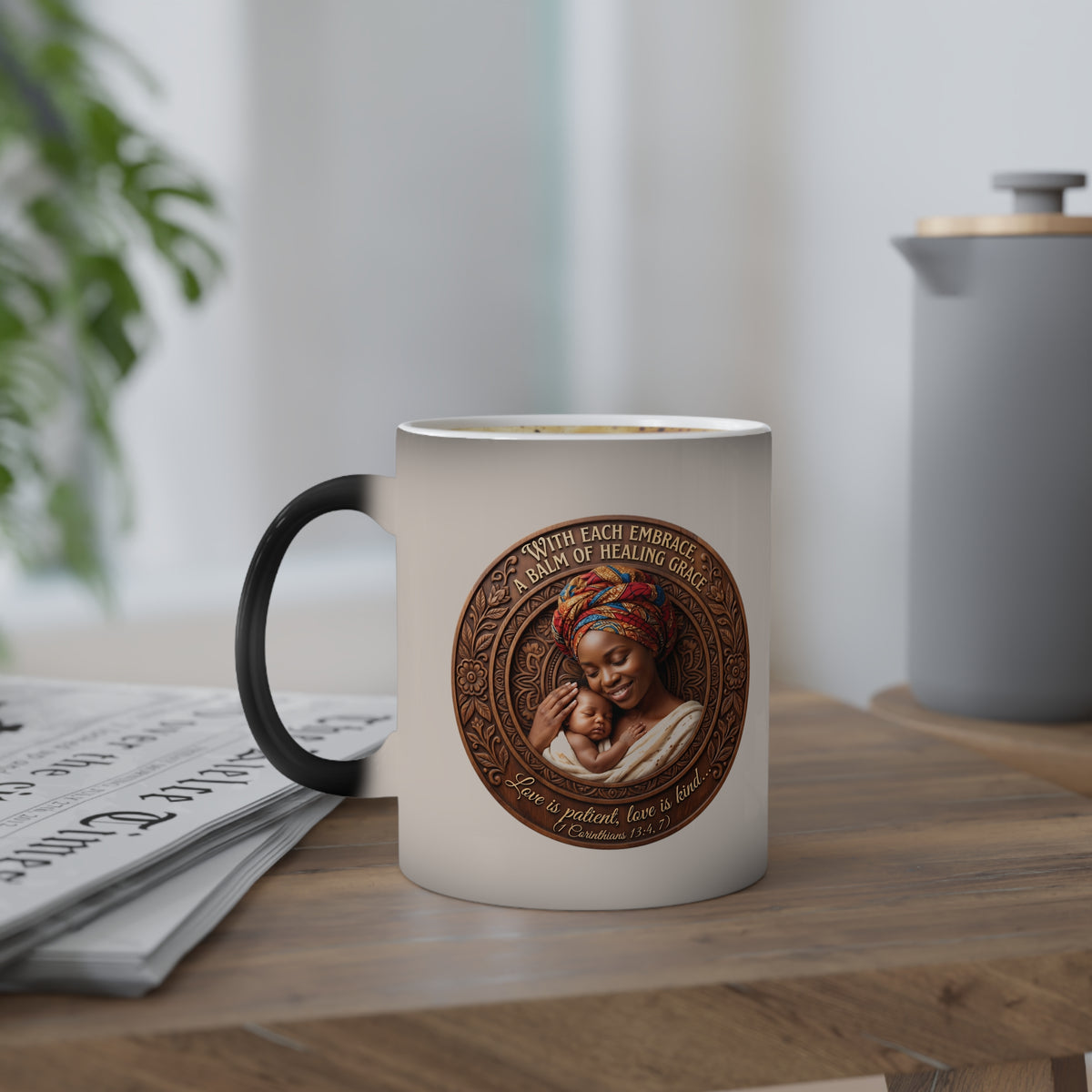 "A Balm of Healing Grace" Color-Changing Mug | ST. VON'S Poetic Lines