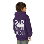 God Can Youth Hoodie Christian Sweatshirt Unisex Children Clothing